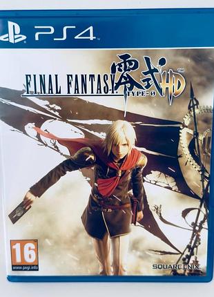 Final fantasy type-0 hd, б/у, английская версия - диск для playstation 4