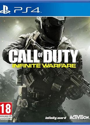 Call of duty infinite warfare, англійська версія - диск для playstation 4