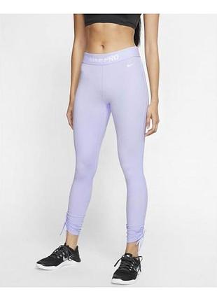 Nike pro  женские спортивные-тренировочные лосины с завязками