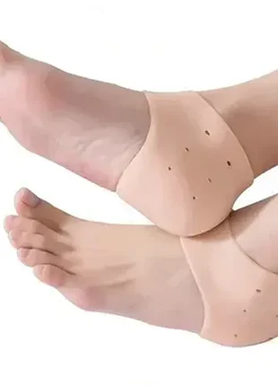 Силиконовый бандаж от натирания пятки heel anti crack sets