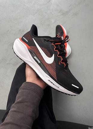 Кроссовки мужские nike air zoom pegasus 40 road running black/orange