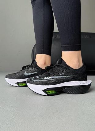 😍 кроссовки женские nike air zoom alphafly next% 2 black/white