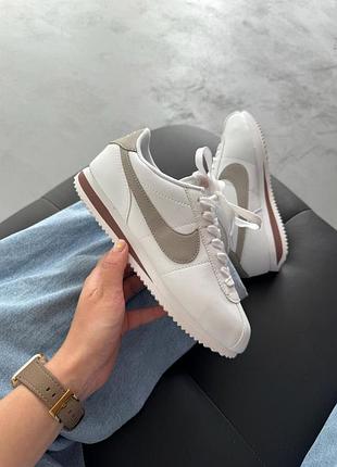 😍 кроссовки женские nike cortez white platinum violet