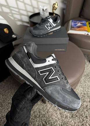 Чоловічі кросівки new balance 574 cordura grey