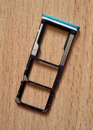 Сим лоток xiaomi redmi note 9s