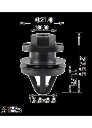 Клипсы c3185 крепления карты дверей volkswagen,audi,seat,skoda3aa-868-243-a,3aa868243a(уп. 100 шт nai