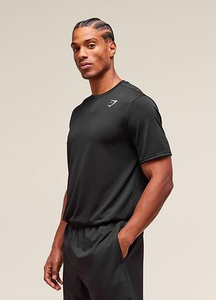 Gymshark power  мужская спортивная-повседневная футболка оверсайз кроя