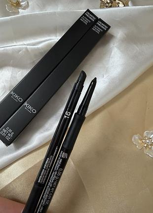 Автоматичний олівець для очей kiko milano unlimited precision automatic eyeliner & khol 16 black