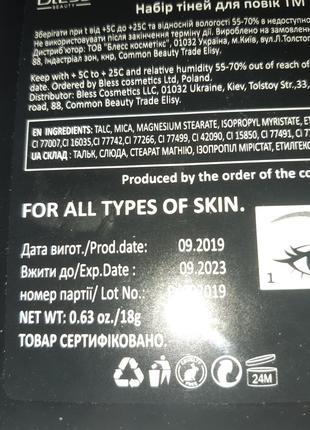 Палетка тіней