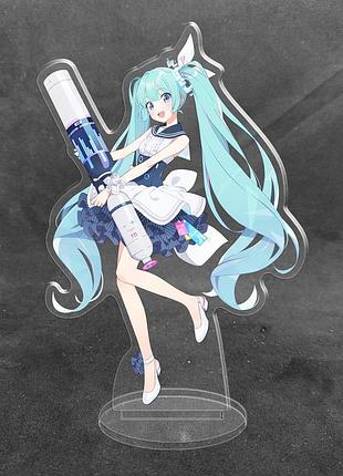 Акрилова колекційна фігурка blue archive - hatsune miku 15 см