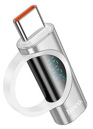Переходник hoco ua32 type-c male to type-c female display adapter