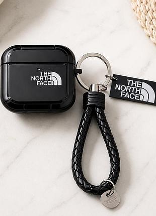 Захисний кейс чохол для airpods 3 the north face + брелок у подарунок