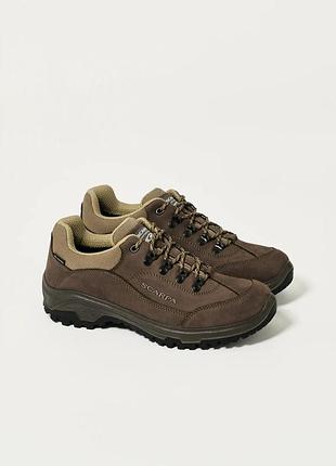 Scarpa cyrus gore-tex  кожаные тактические-туристические кроссовки-полуботинки унисекс