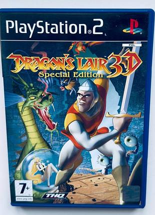 Dragon's lair 3d special edition, б/у, английская версия - диск для playstation 2