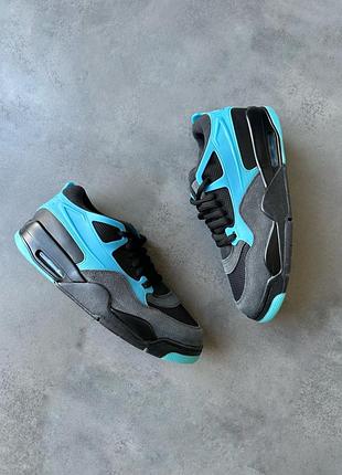 Чоловічі оригінальні кросівки nike air jordan 4 rm black gamma blue fq7939-040 оригинальные мужские кроссовки nike air force air max dunk retro