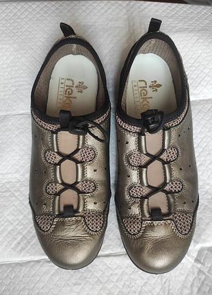 Кросівки шкіряні rieker
