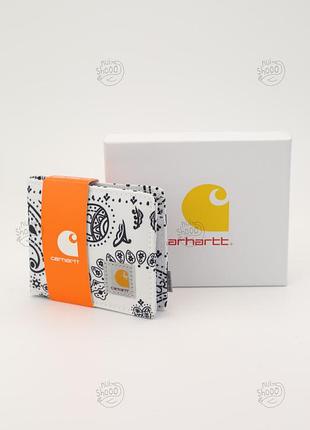 Carhartt кошелек мужской / кошелек женский / кошелек / кархарт / кархарт / клатч / портмоне білий