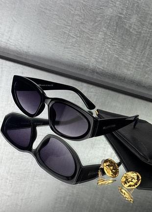 Женские очки balenciaga black 4 дл7234