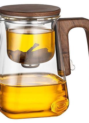 Уценка чайник для заваривания teapot d-27 800ml