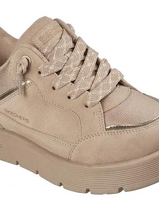 Оригінальні жіночі кросівки skechers /брендові пісочні  кросівки скечерс