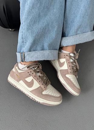 😍 кросівки жіночі nike sb dunk low sail beige