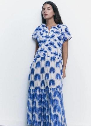 Легка бавовняна сукня zara
