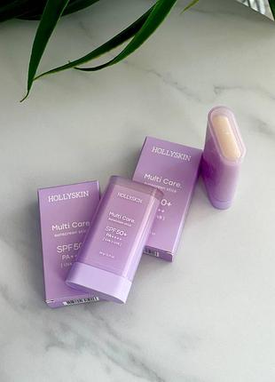 Солнцезащитный сток для лица multi care spf50+hollyskin 30g