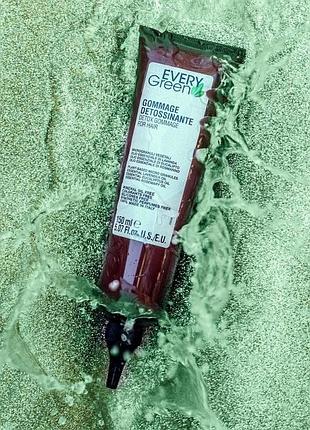 Пілінг для шкіри голови dikson every green detox gomage