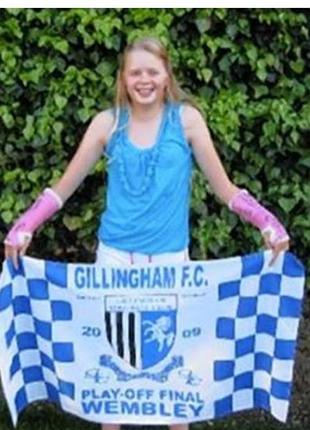 Футбольний прапор fc gillingham