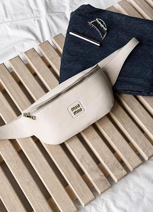 Жіноча бананка miu miu light вт4678