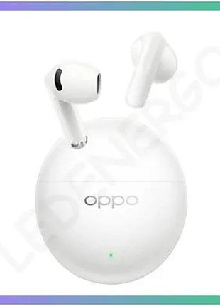 Беспроводные наушники oppo enco air 5s белые вкладиши с bluetooth 6.0 и защитой ip55 для спорта и отды sku_00000008874
