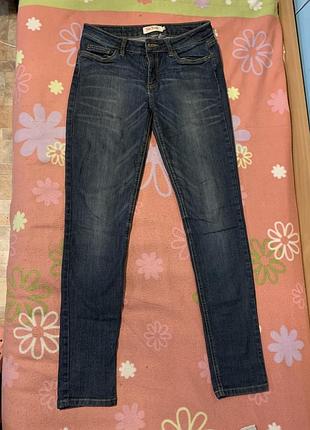 Skinny jeans, скінні джинси, вузькі джинси на низькій посадці р. 34
