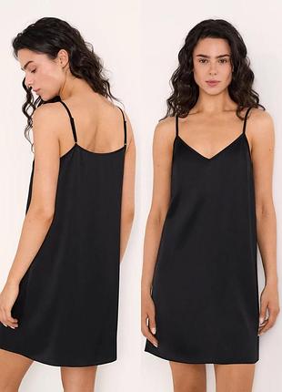 Сорочка жіноча ellen silk harmony black lds 128/16/02