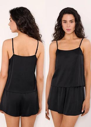 Комплект пижама женская ellen silk harmony black lps 4772/18/02