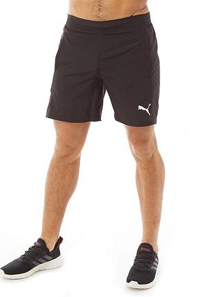 Чоловічі шорти puma liga sideline woven shorts чорні спортивні шорти puma