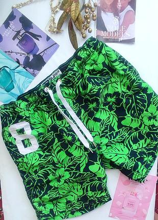 Шорты для пляжа плавки мужские трусы с сеточкой superdry m s