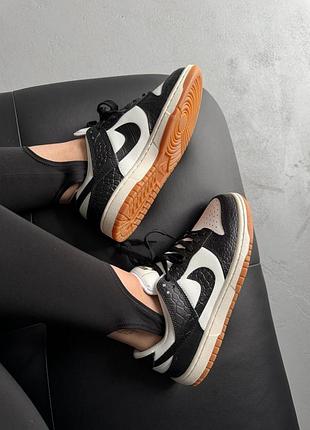 😍 кроссовки женские nike dunk low lx white/black