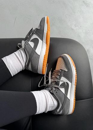 😍 кросівки жіночі nike sb dunk dark grey textile