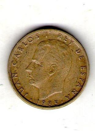 Испания король хуан карлос i 100 песет, 1985 год алюминий-бронза, 9.25g, ø 24.5mm no3921