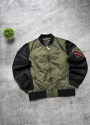 Чоловіча куртка/ бомбер alpha industries ma-1 nylon bomber