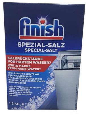 Сіль для посудомийних машин finish special salz 1.2кг