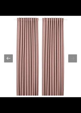 Штори ikea гардини