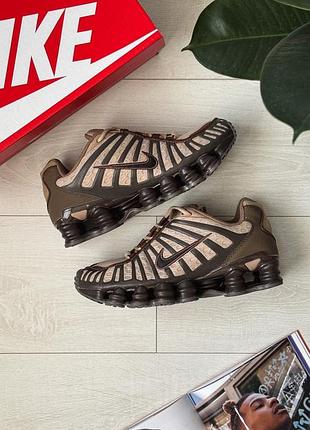 Nike shox tl brown