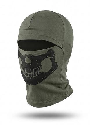 Балаклава skull олива тр6936