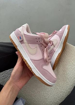 😍 кросівки жіночі nike dunk low teddy bear pink
