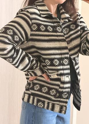 Жакет-куртка scotch soda navajo stitch jacket