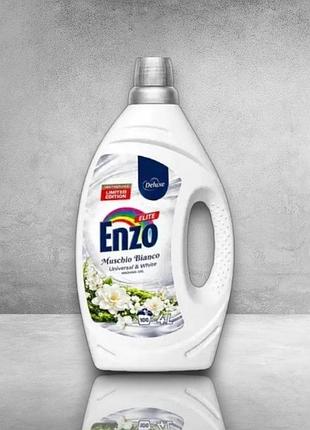 Гель для стирки elite muschio enzo universal white, 4 л
