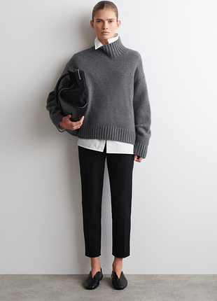 Брюки женские cos slim-leg cropped pants / 36