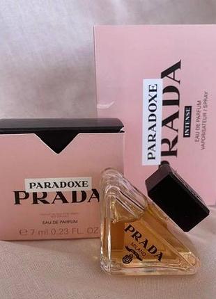 Миниатюра и пробники парфюма prada paradoxe