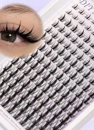 ✨ diy lashes — пучкові накладні вії (140 пучків)